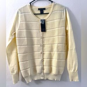 Emerson & Joe - Yellow Stretchable Cardigan